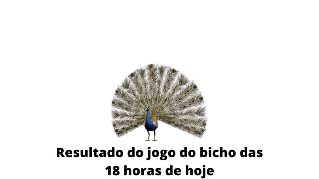 Resultado do jogo do bicho das 18 horas de hoje 24-03-2020