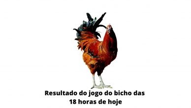 Resultado do jogo do bicho das 18 horas de hoje 31-03-2020