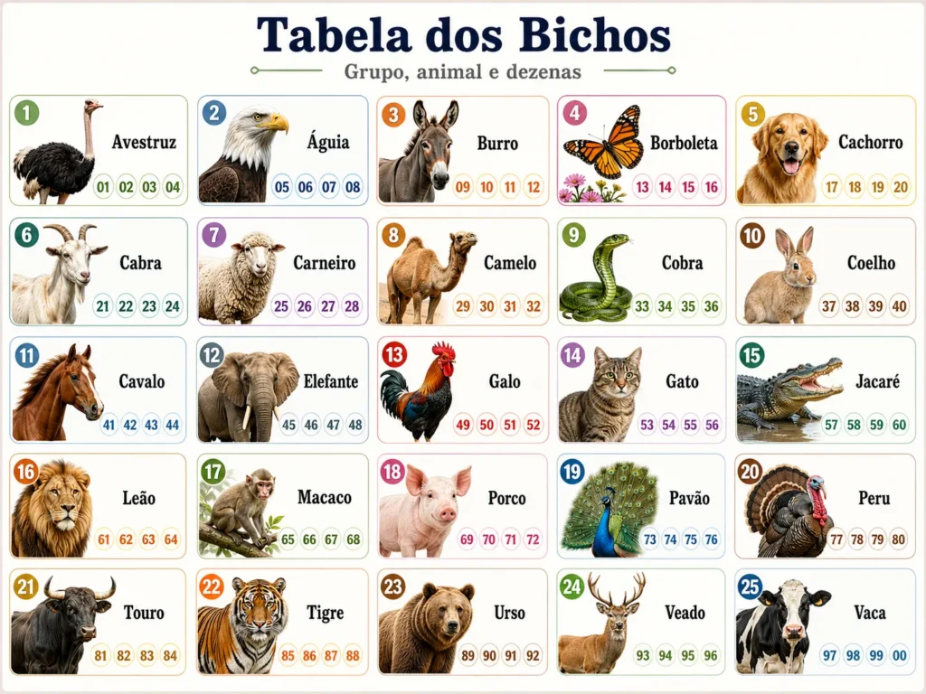 puxadas do bicho